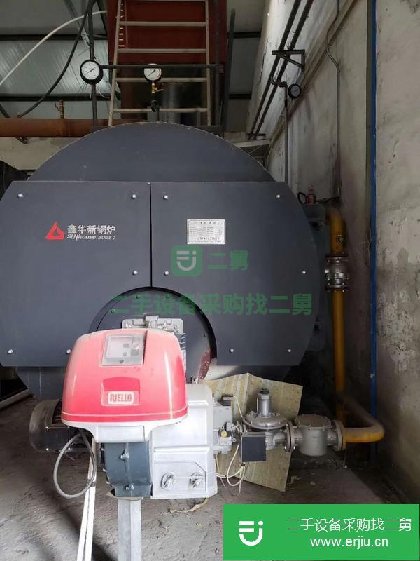 山西出售二手四噸燃氣熱水鍋爐