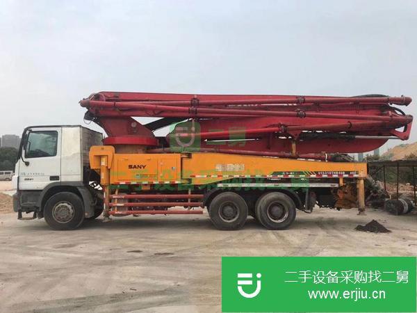 內(nèi)蒙古出售三一泵車，奔馳極品46米底盤
