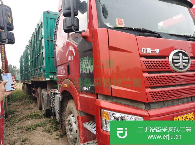 河北出售二手一汽解放J6P半掛車