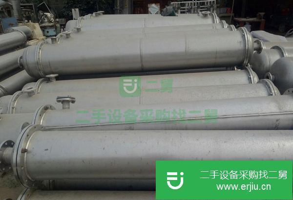 甘肅出售二手10平方列管式冷凝器