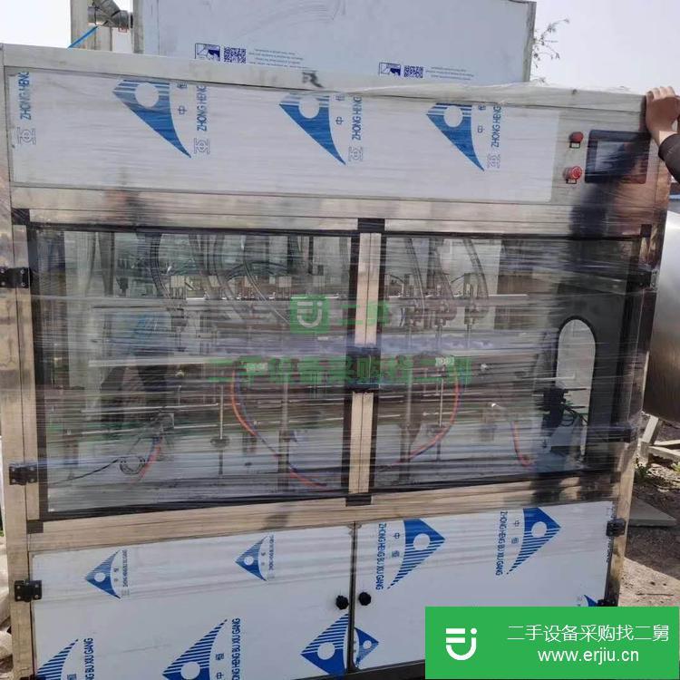 山東出售二手飲料自動灌裝機