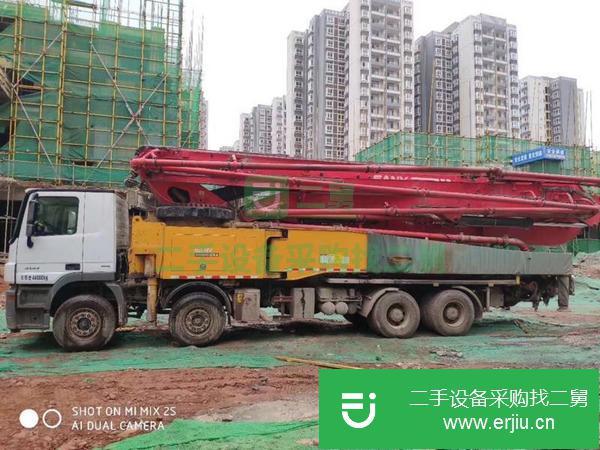湖南出售二手奔馳56米泵車