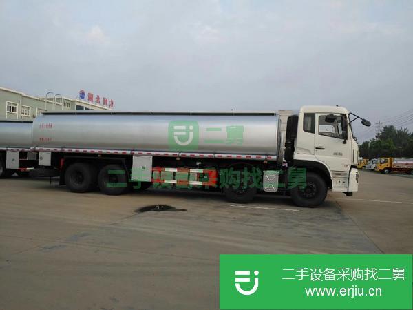 黑龍江出售二手東風天龍前四后八油罐車