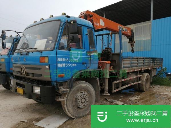 廣西出售二手東風(fēng)9噸隨車吊