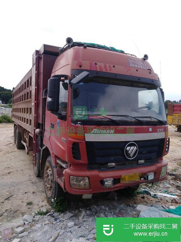 廣東出售二手前四后八歐曼自卸車
