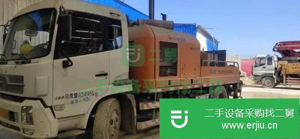 河北出售二手國四中聯10018車載泵