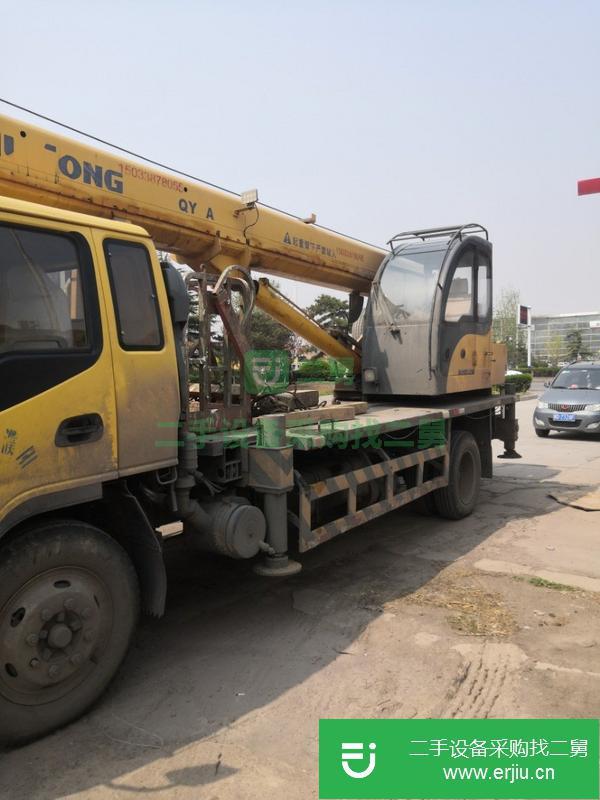 河北出售二手柳工吊車八噸四節臂