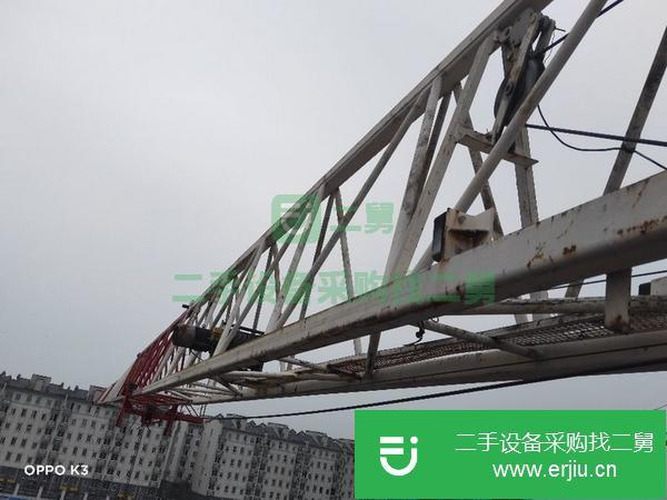 湖北出售二手中聯(lián)5010平頭塔吊
