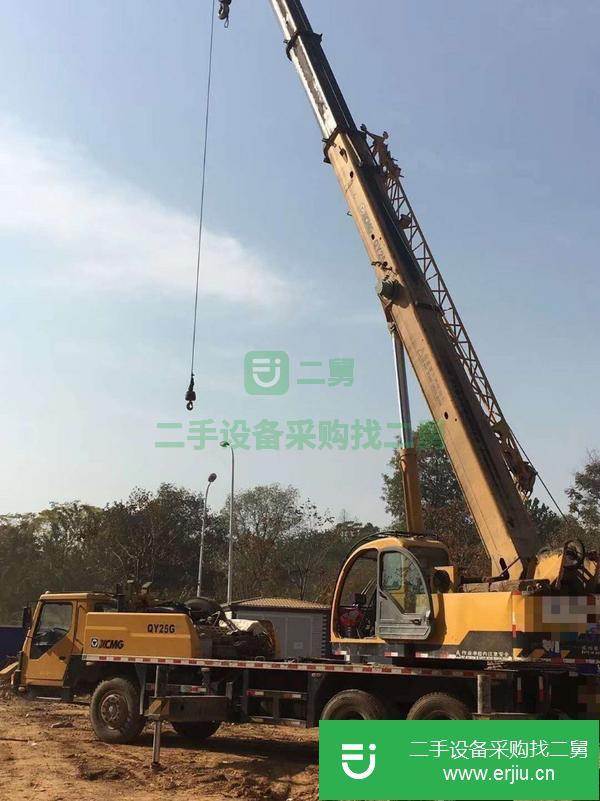 湖北出售二手徐工20g汽車吊