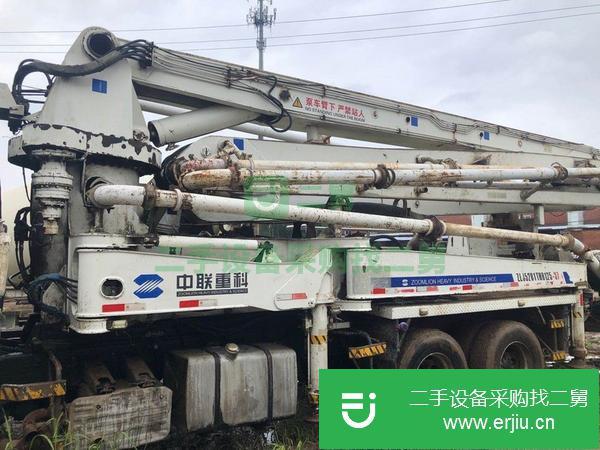 遼寧出售二手五十鈴37米泵車