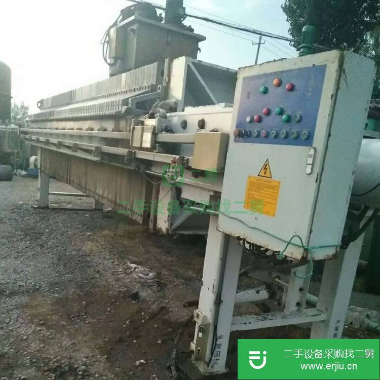 山東出售二手30平方板式密閉壓濾機
