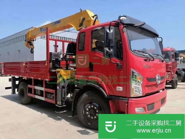 四川出售二手徐工8噸單橋隨車吊