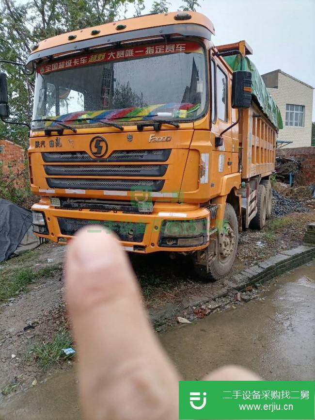 湖北出售二手陜汽重卡后八輪自卸車