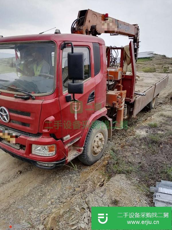 湖南出售二手杜德8噸國四隨車吊
