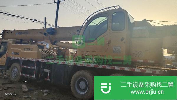 山東出售二手徐工25k－11吊車