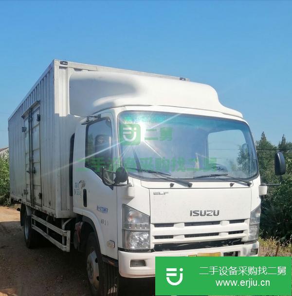 湖北出售二手五十鈴箱式貨車
