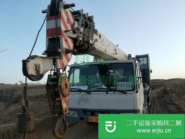 陜西出售二手中聯16噸吊車