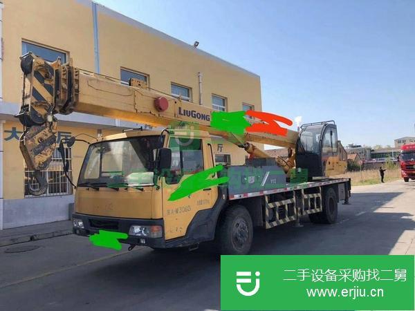 陜西出售二手柳工吊車12噸
