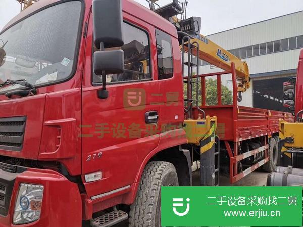 湖北出售二手14噸隨車吊