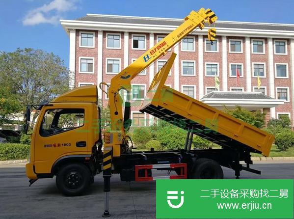 湖北出售二手時風4噸隨車吊
