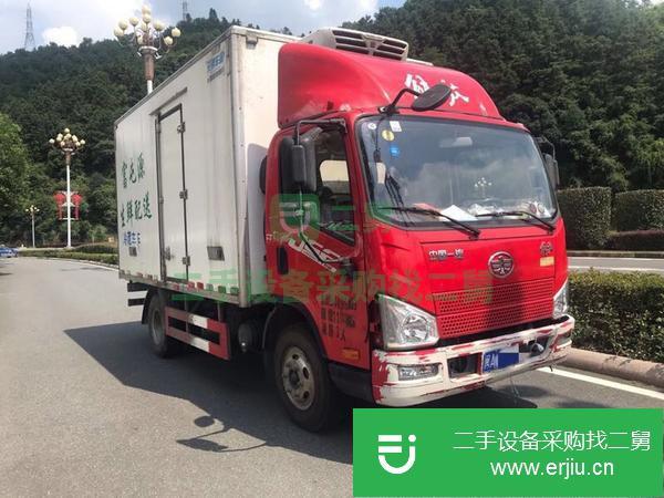 福建出售二手解放冷藏車