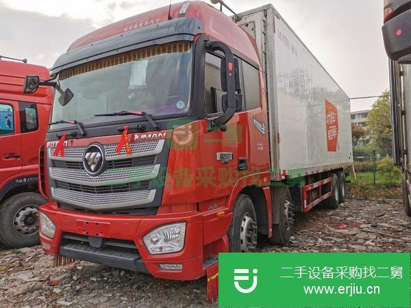 江西出售二手400馬力前四后八冷藏車