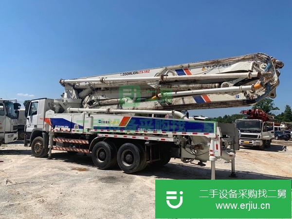 湖南出售二手中聯52米泵車