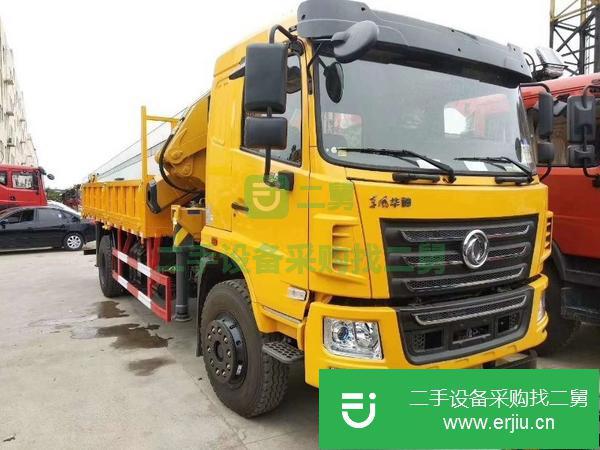 貴州出售二手8噸東風(fēng)單橋隨車吊