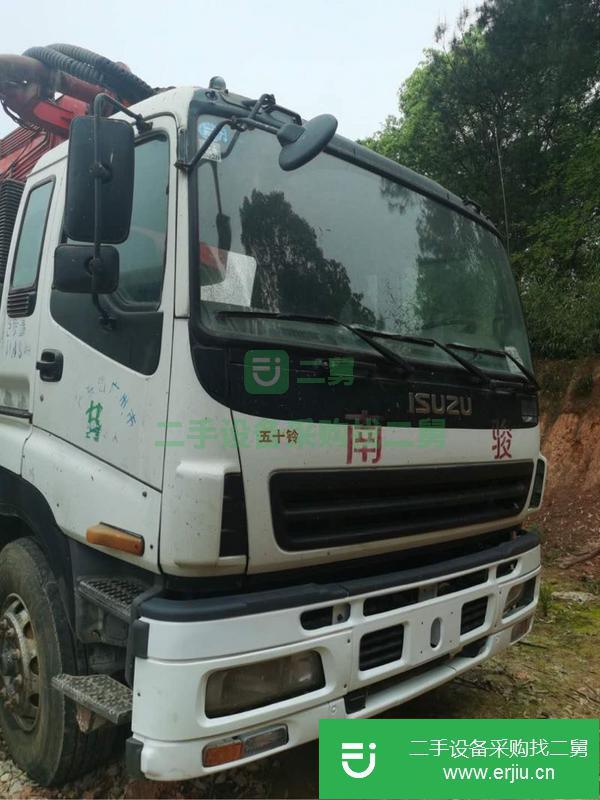 山西出售三一泵車，五十鈴43米底盤