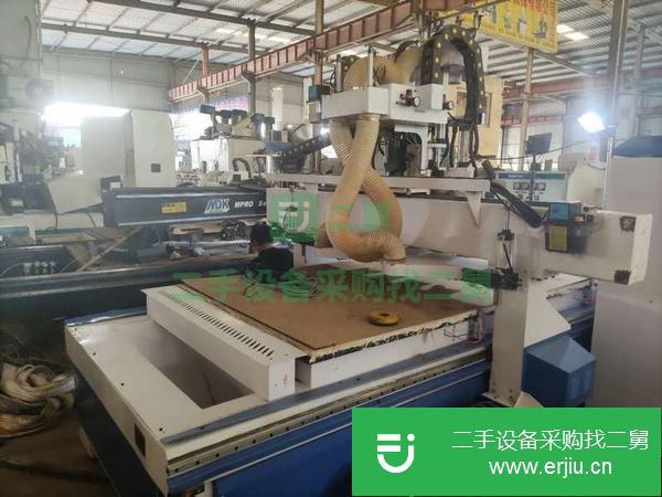 上海出售二手9成新木工機械四工序數控開料機