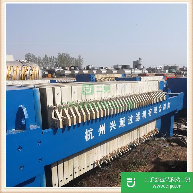 山東出售二手大型廂式壓濾機