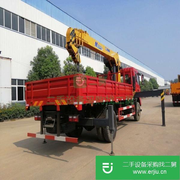 湖北出售二手東風T5前四后八14噸隨車吊