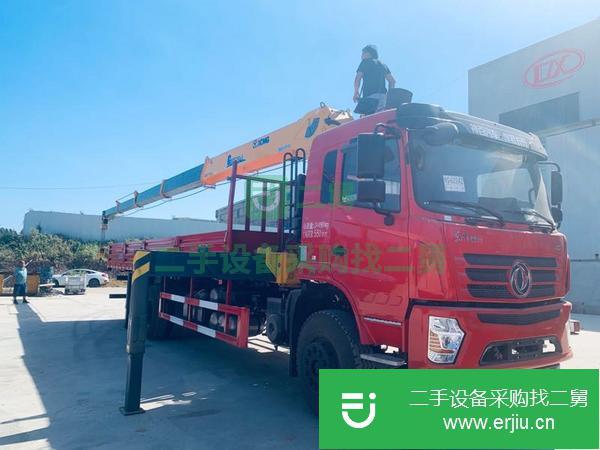 廣西出售二手東風14噸隨車吊