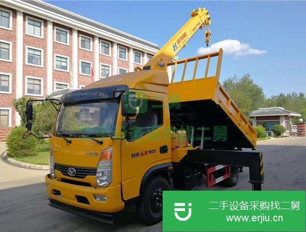 湖北出售二手時風4噸隨車吊