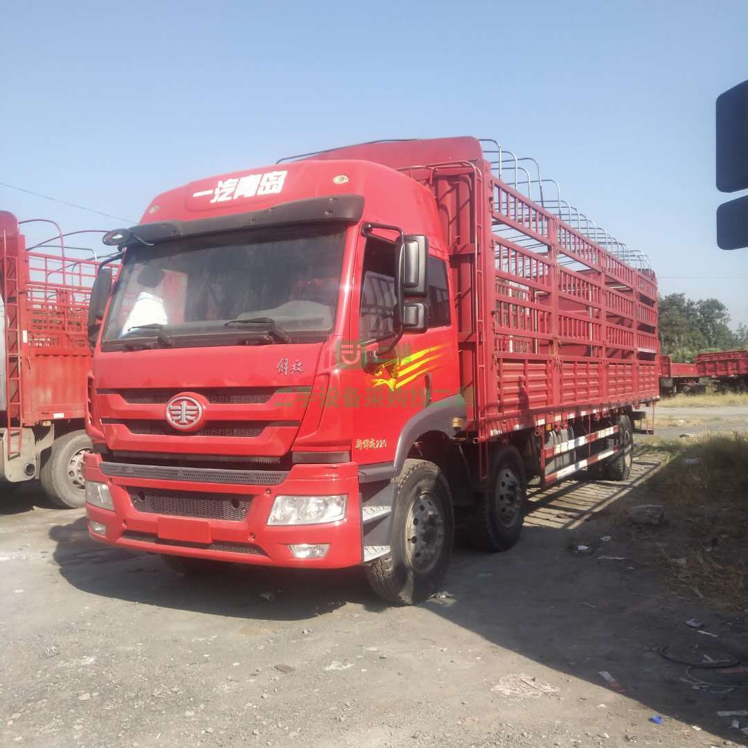 出售17年解放JH6/400馬力半掛車 車況精品 可分期提檔