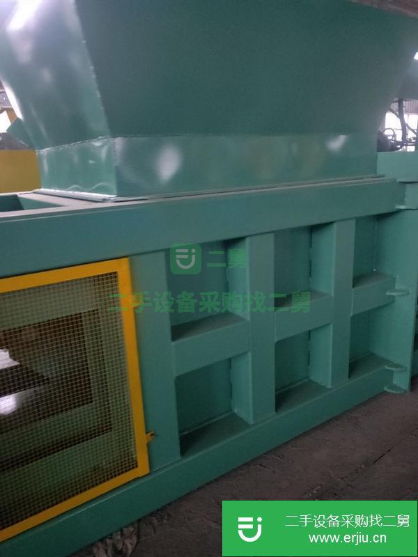 江蘇出售二手120噸廢紙臥式打包機(jī)