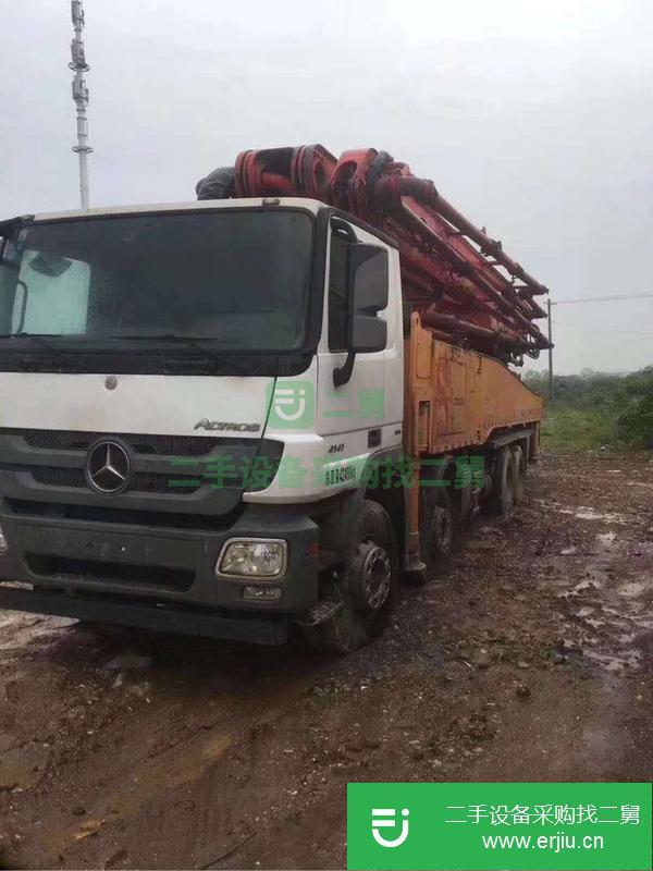 湖南出售二手56米泵車