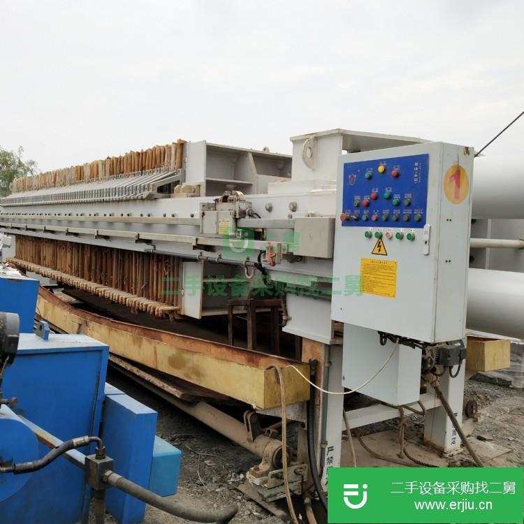 山東出售二手100平方隔膜壓濾機