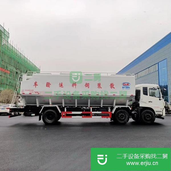 貴州出售二手天錦16噸散裝飼料運輸車