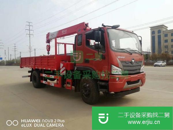湖北出售二手福田6.3噸隨車吊