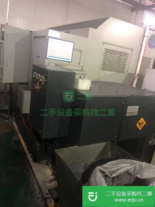 浙江出售二手津上MO6SY雙主軸斜軌數控車床