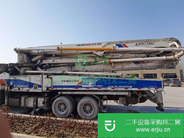 湖南出售二手中聯(lián)47米泵車