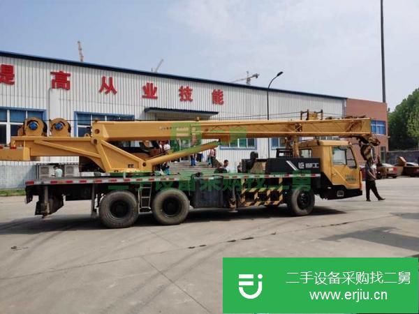 山東出售二手柳工吊車12噸