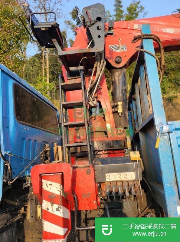 貴州出售二手長興10噸隨車吊