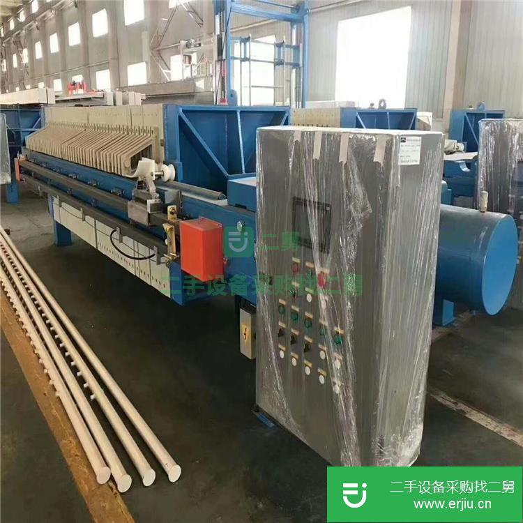 山東出售二手隔膜板框壓濾機