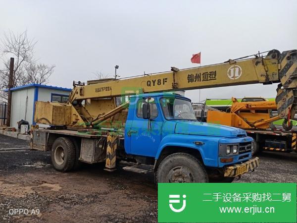遼寧出售二手東風8噸汽車吊