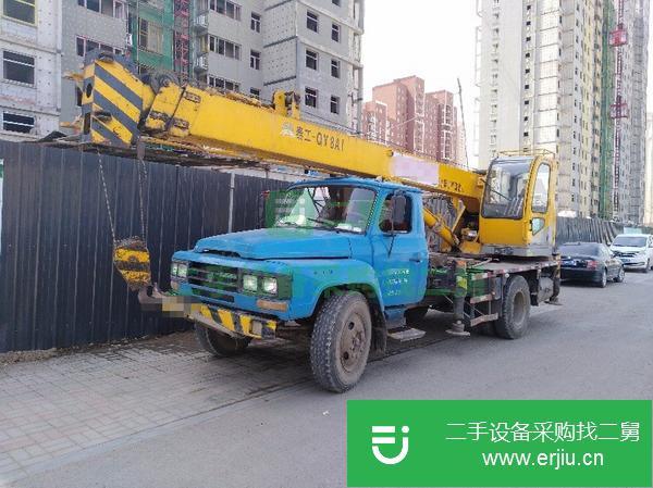 山西出售二手鐵象八噸吊車