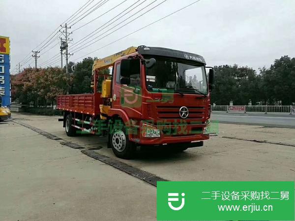 湖北出售二手大運(yùn)6.3噸隨車吊