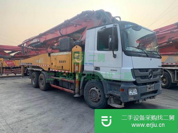 湖南出售二手奔馳48米泵車