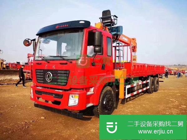 陜西出售二手14噸隨車吊